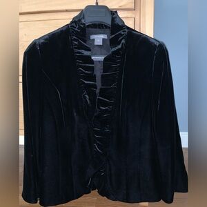 Ann Taylor velvet blazer